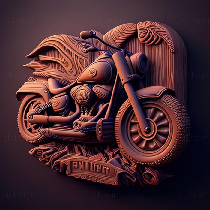 3D model Harley Davidson Freewheeler (STL)